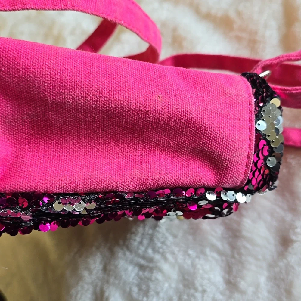 Cat‎ & Jack pink flip sequin unicorn 🦄 backpack